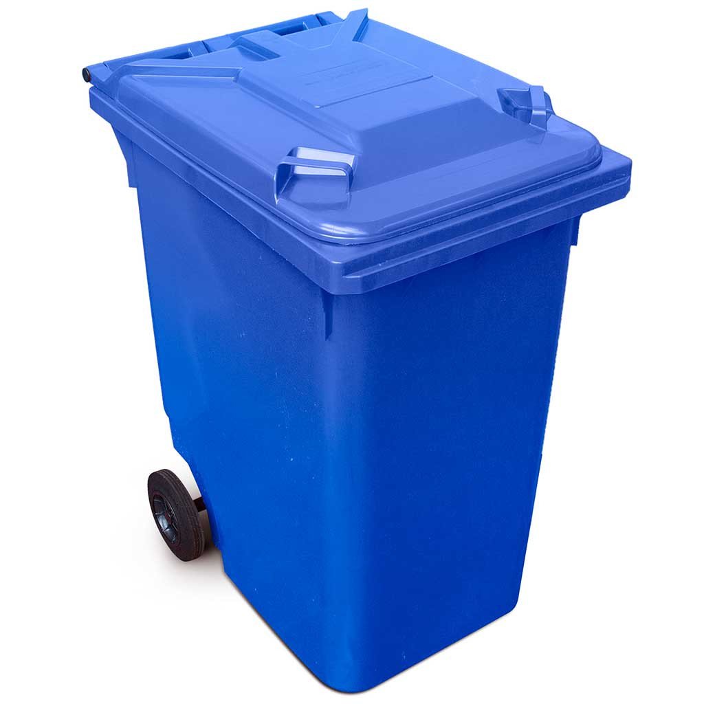 blue bin