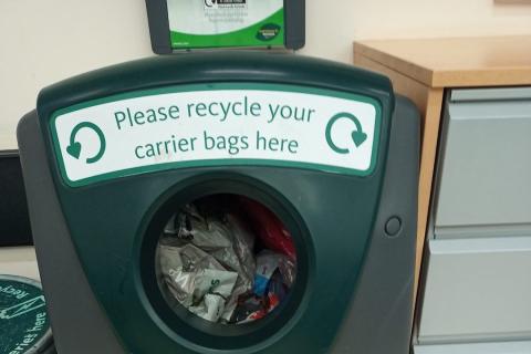carrier bag collection point