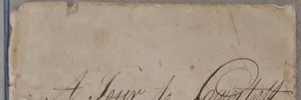 front cover of Robert Paul’s little booklet