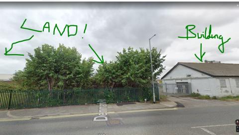  Land and building in Denmark Road