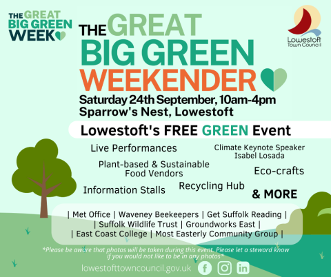  Green Weekender 24th Sept
