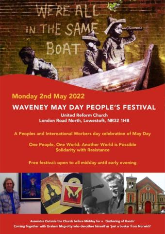 Poster for May Day festival