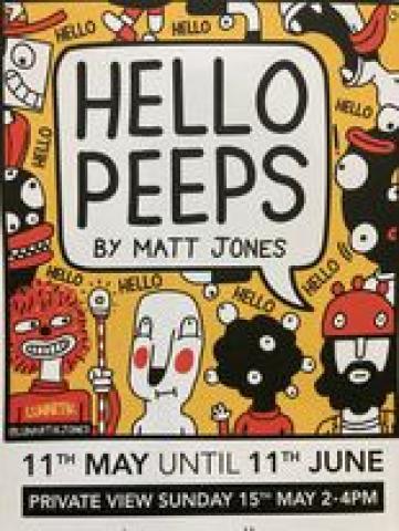 image: Hello Peeps flyer