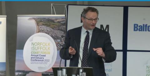 Peter Aldous MP (screen grab from official recording of event)