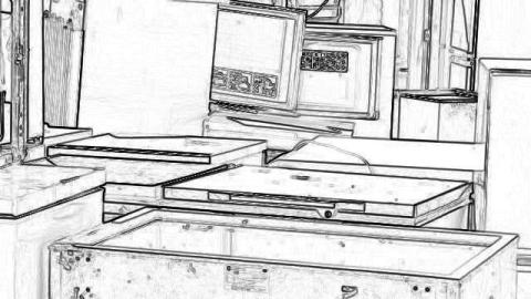 old fridges and cookers