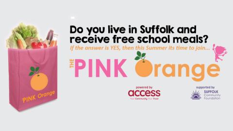 Pink Orange food kit photo