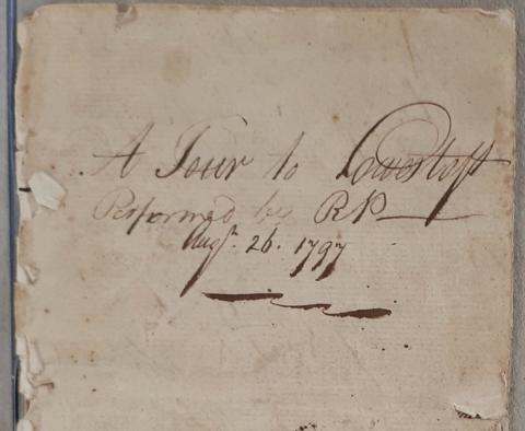 front cover of Robert Paul’s little booklet