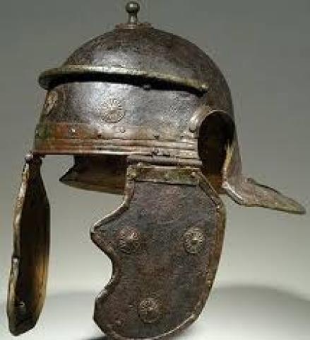 Roman helmet