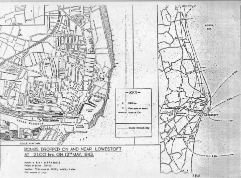 Wartime map