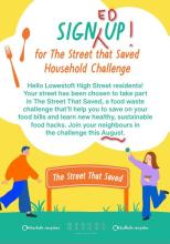 The Street That saved Signed up