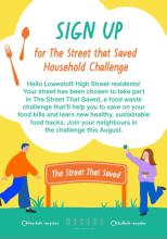 The Street That Saved flyer front