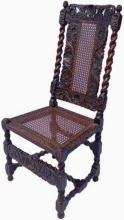 Late 17th century cane work chair